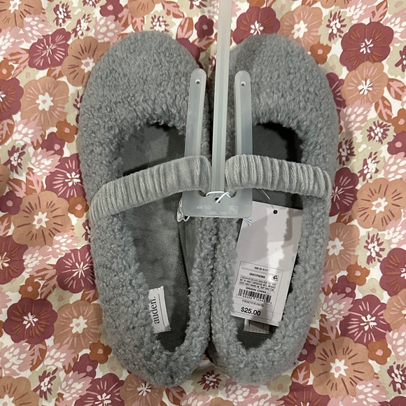 Auden Shoes - Auden Soft Gray Slippers